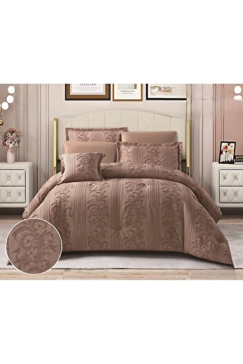 SNOOZYL Luxurious king-size double bedspread with a patterned design to provide comfort and elegance, size 240*260 cm