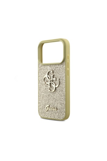 Guess Case for Apple iPhone 17 Pro Max, Guess, Fixed Glitter Big, Black