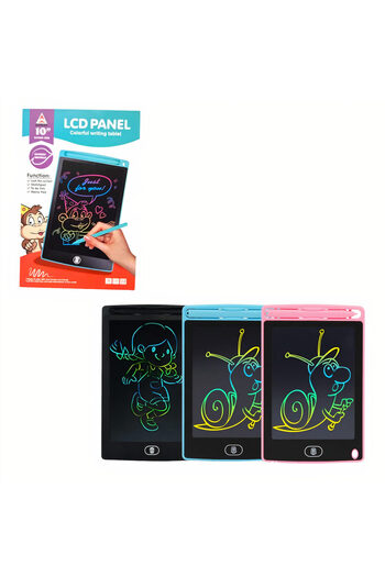 JML Digital LCD Writing and Coloring Tablet 25x17cm, for Children, Different Colors