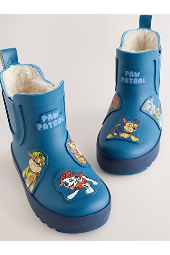 Next Baby Blue Paw Patrol Patterned Boots / Rain Boots