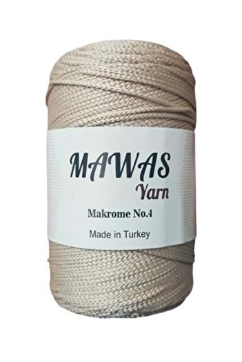 YARN 3mm Polyester Macrame Cord, Turkish Made, 1 Roll