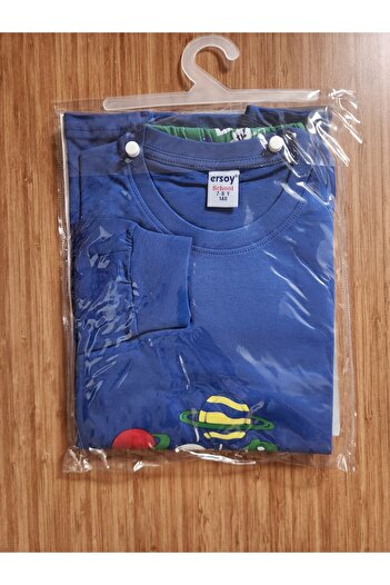 Ersoy Set de pijamale pentru bărbați Astronaut Blue