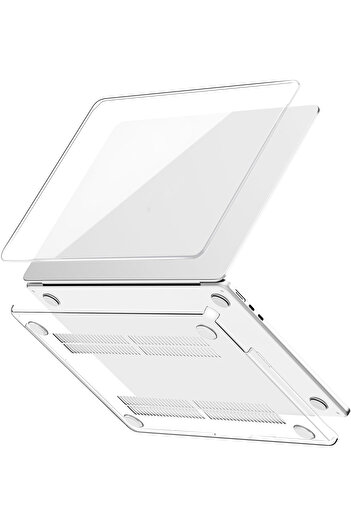 Dexmon MacBook Pro 13' M1 M2 A2338 A2251 A2289 A2159 A1989 A1708 Compatible Transparent Full Protective Case Cover