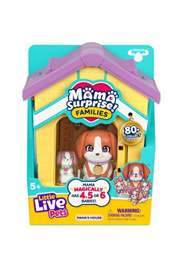 LITTLE LIVE PETS Mama Surprise Families | Season 1 | Mama’s House | Interactive Pet Playset | Ages