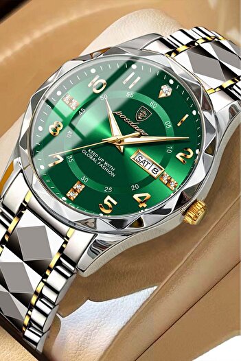POEDAGAR Man Watch, Watches for Men, Luxury Men Quartz Watch Waterproof Date Week Luminous Wristwatc