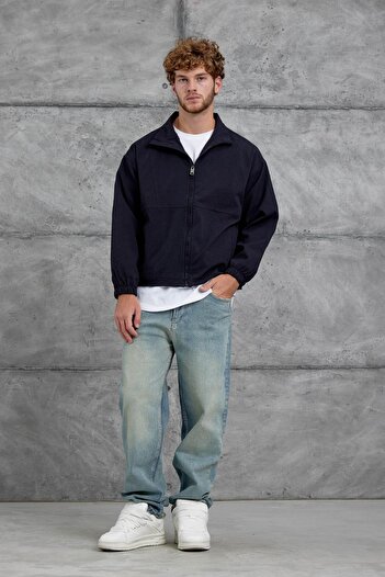 NOMARC Navy Blue 251 Seasonal Oversize Jacket