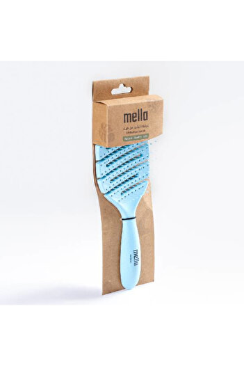 Mila Mila 6603 Square Detangling Hairbrush Light Blue