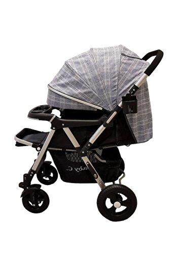 Baby Care PRO 511 - Reversible Handle Stroller 2 in 1