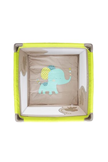NOVOKIDS Portable Playpen for Indoor and Outdoor NOVOKIDS™ Little Giant, Foldable, 93X93X77 cm, Yellow
