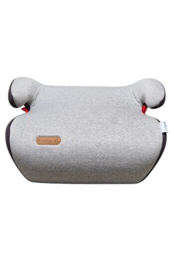 NOVOKIDS Car Booster Seat with Isofix Baby Care™ BS02P, 15-36kg, Max 12 years, Grey