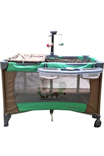 Baby Care ™ PRO FMAT Folding Crib and Playpen for Children