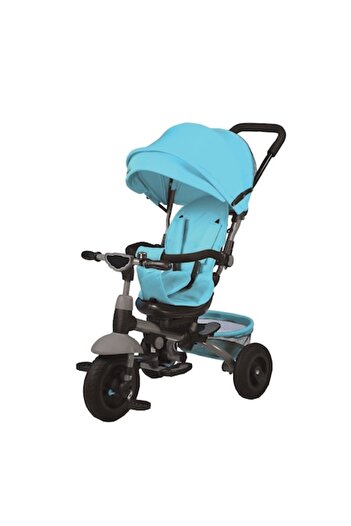 NOVOKIDS Tricicletă cu copertină detașabilă NOVOKIDS™ King Trike, Alarmă și melodii, Roți gonflabile din cauciuc