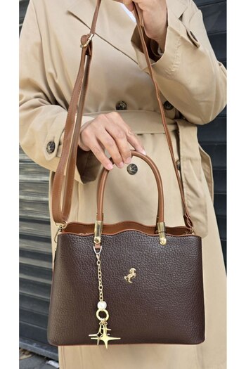 Miami Polo Original Women's 4 Compartment Hand and Shoulder Bag