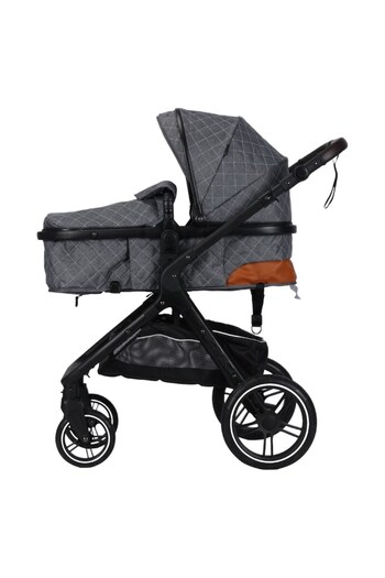 NOVOKIDS 3 in 1 Newborn Stroller X1000 series, with Baby Bag, Aluminum Frame, Shock Absorbers, Solid