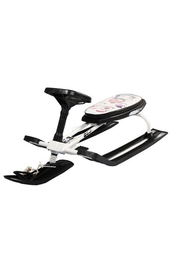 NOVOKIDS Children's Bob Sled NOVOKIDS™ Snow Rider, maximum 50 kg, white