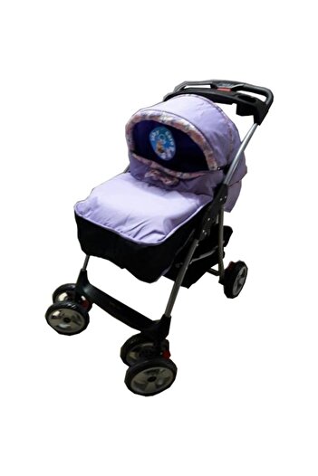 Baby Care 2-in-1 Baby Stroller Baby Care™ M203, Rocker, Adjustable Backrest, Bassinet, Foot Brake, Purple
