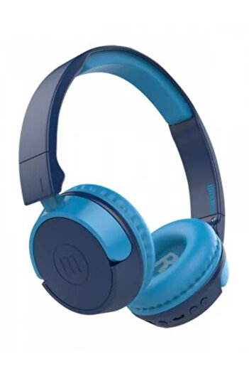 Maxell Smilo blue bluetooth headphones
