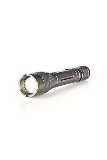 Nedis Cree LED flashlight 3W 150lm IPX5 gray 2x AA 158mm