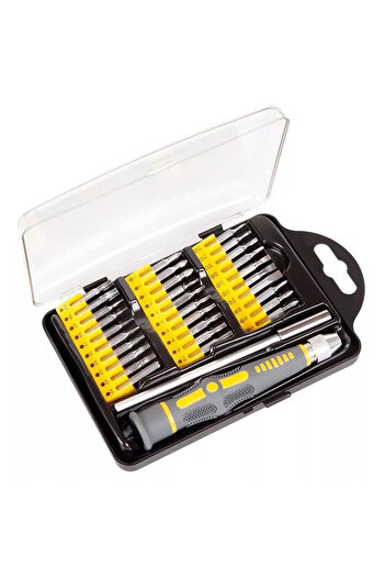 Rebel 32-piece precision screwdriver and bit set