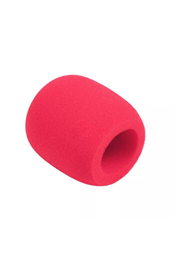 OEM Large red microphone sponge 75x60mm Azusa MIK1574B