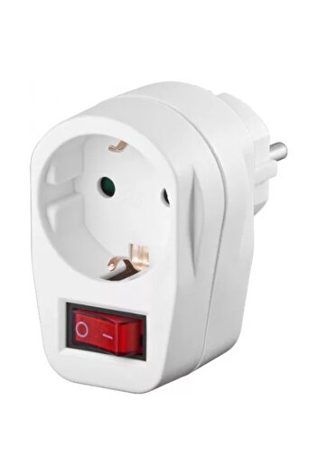 goobay Schuko socket 3500W with switch and protection