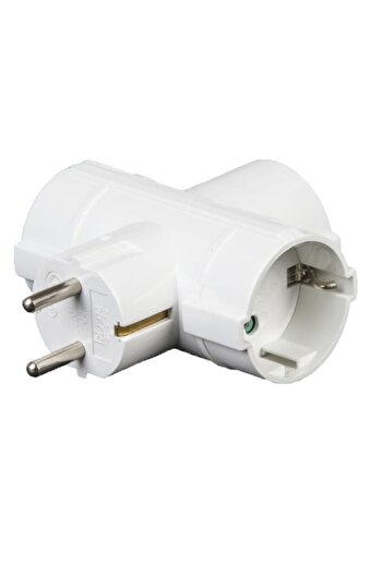 Technik Triple T plug with protection contact 3x Schuko 16A 3500W Modee MT-3WT