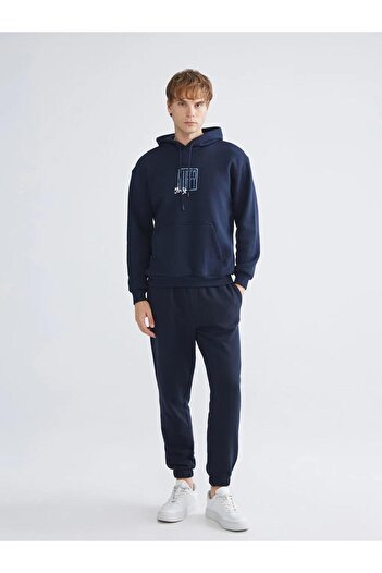 LC Waikiki Navy Blue Standard Fit Men's Jogger Sweatpants (W5)