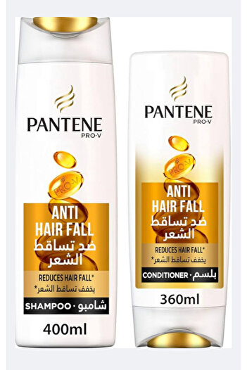 Pantene Pro-V Anti-Hair Fall Shampoo 400 ml + Conditioner 360ml