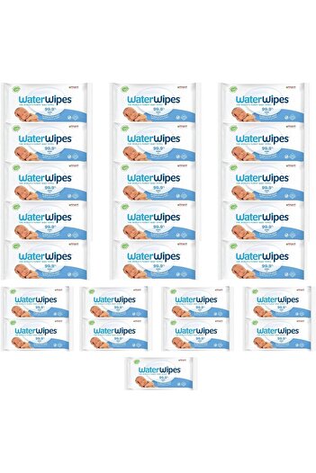 WaterWipes Original Biodegradable Baby Wipes, 99.9% Water Based Wet Wipes & Unscented for Sensitive
