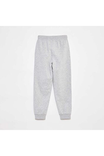 KIABI Plain joggers with elasticated waist GREY