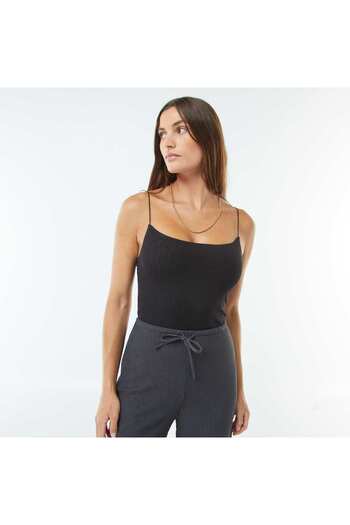 KIABI Mesh bodysuit BLACK