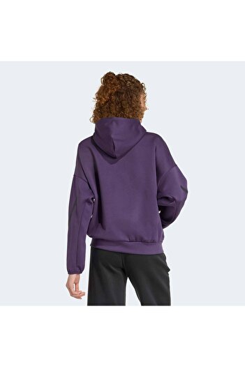 adidas Z.N.E. Women's Purple Sweatshirt (Jw7746)