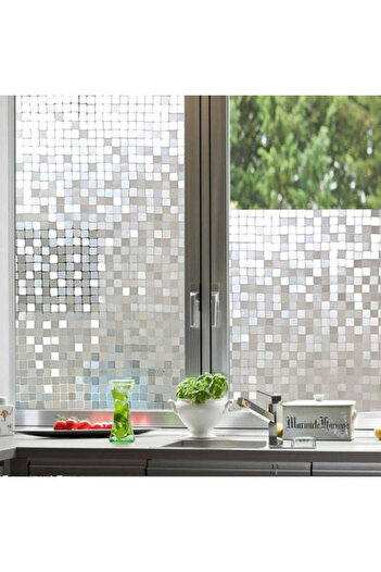 ORIGINAL DEALS Premium Self-Adhesive Window Protection Film, Large Mosaic Model, 60 x 200 cm