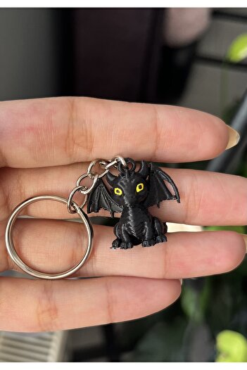 Gonulella Toothless Dragon Keychain Dragon Keychain Charm Gift