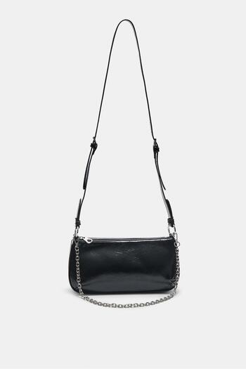 Stradivarius Long shoulder bag with chain