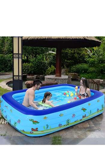 Hexar Inflatable Swimming Pool Kiddie Pool Large Size