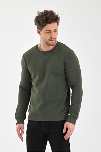 yakamor Men's Charted Zero Collar Sweat