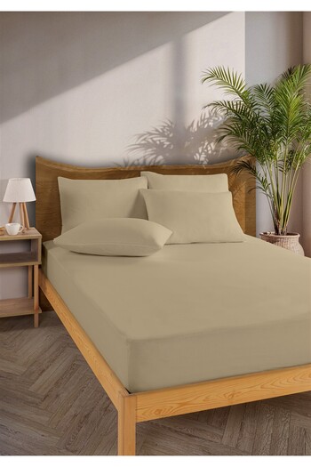 Evim Siena Ranforce 100% Cotton Fitted Sheet Set