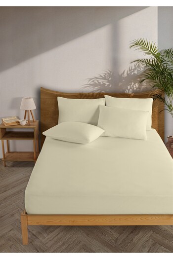 Evim Siena Ranforce 100% Cotton Fitted Sheet Set