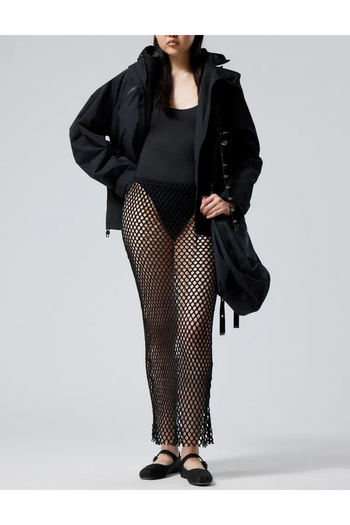 Weekday WEEKDAY skirt, black