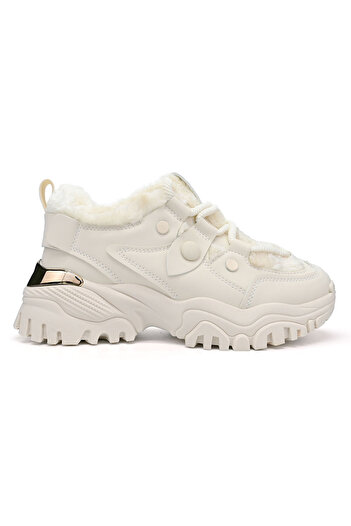 Tmall Women's sports shoes, with suede interior, D1453, Beige