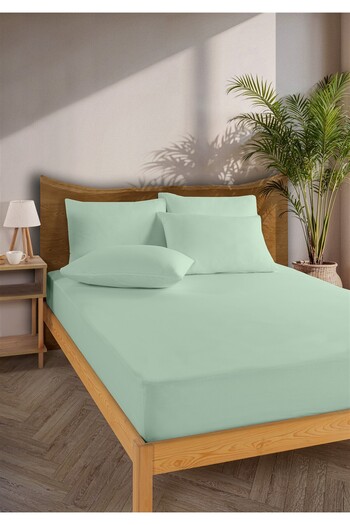Evim Siena Ranforce 100% Cotton Fitted Sheet Set