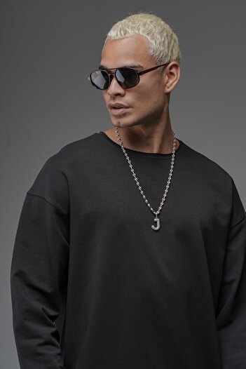 king brich Pis Yaka Oversize Прямий фасон Світшот