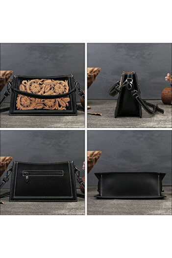 Mychicbeautybag Women's Bag with Exclusive Design and Elegant Style Flower stars