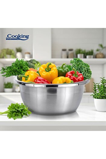 Cooking by Heinner Aria Bowl, stainless steel, 30 cm, Silver