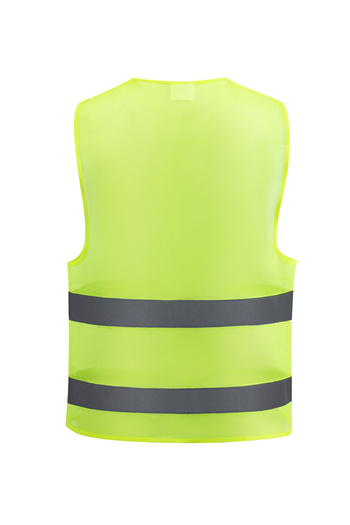 Lawazim High Visibility Safety Vest - Reflective Lightweight Workwear for Construction, Outdoor Use