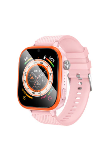 Hoco Smartwatch 4G (SIM) for Children, Blue/Pink