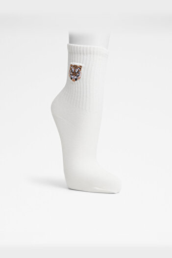 Aldo Wildpaws - Women's Brown Knitted Socks