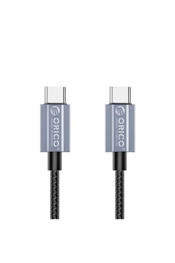Orico USB cable GQA100-15-BK 100W USB Type-C - USB Type-C 1.5m black textile