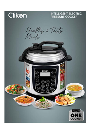 CLIKON ClickOn Electric Pressure Cooker 8L - 1300W CK2721